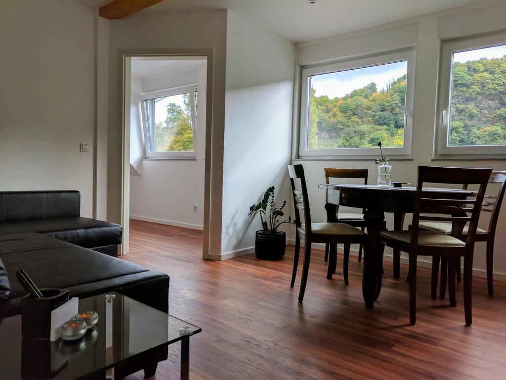Ferienwohnung "Zum Klosterruinenblick" Kröv Kültér fotó